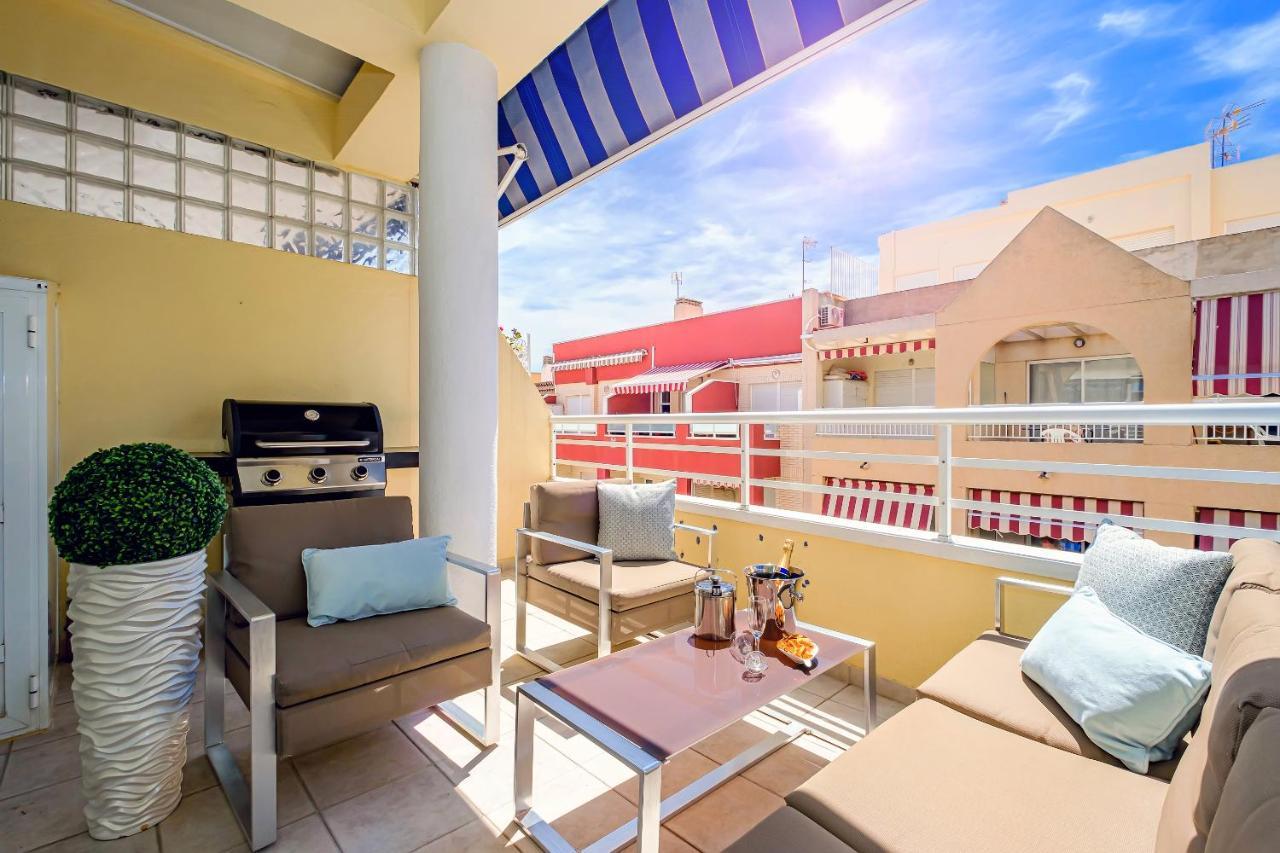Апартаменты Penthouse La Paloma Playa Del Cura Торевьиа Экстерьер фото