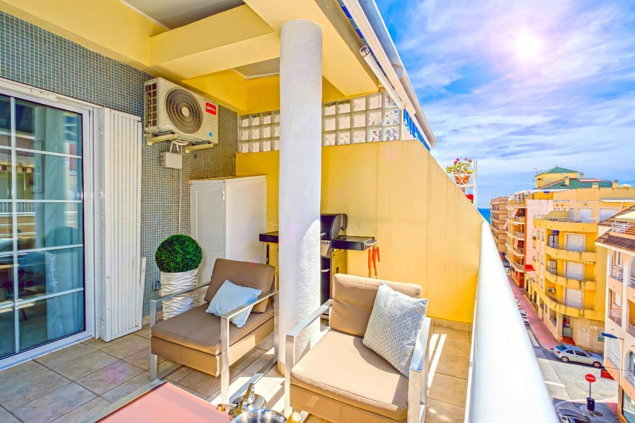 Апартаменты Penthouse La Paloma Playa Del Cura Торевьиа Экстерьер фото